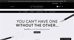 Desktop Screenshot of hdbrows.com